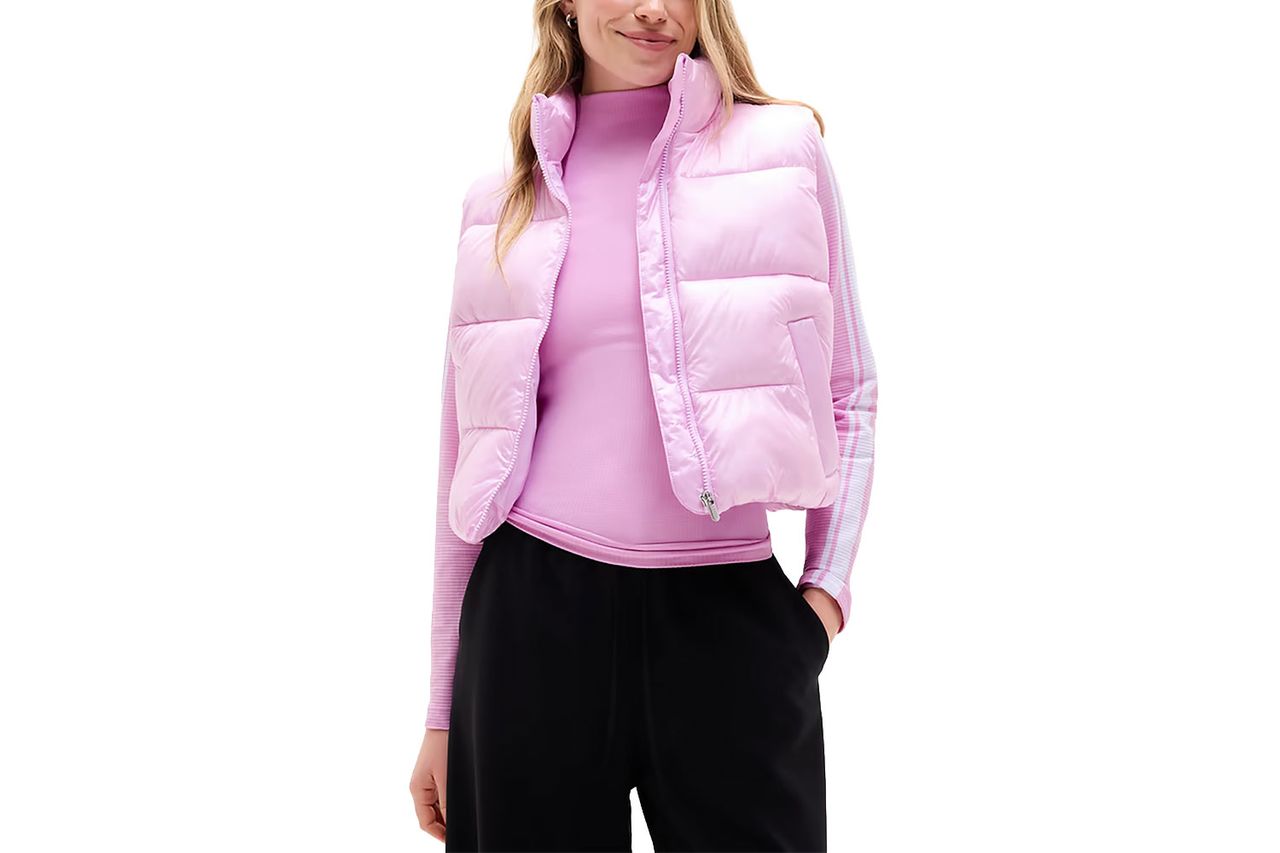 Halo Puffer Vest Credit: Athleta