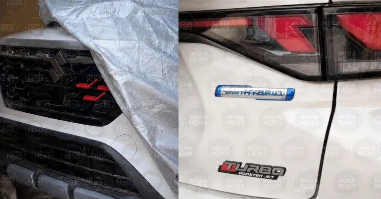 maruti-suzuki-fronx-facelift-spotted