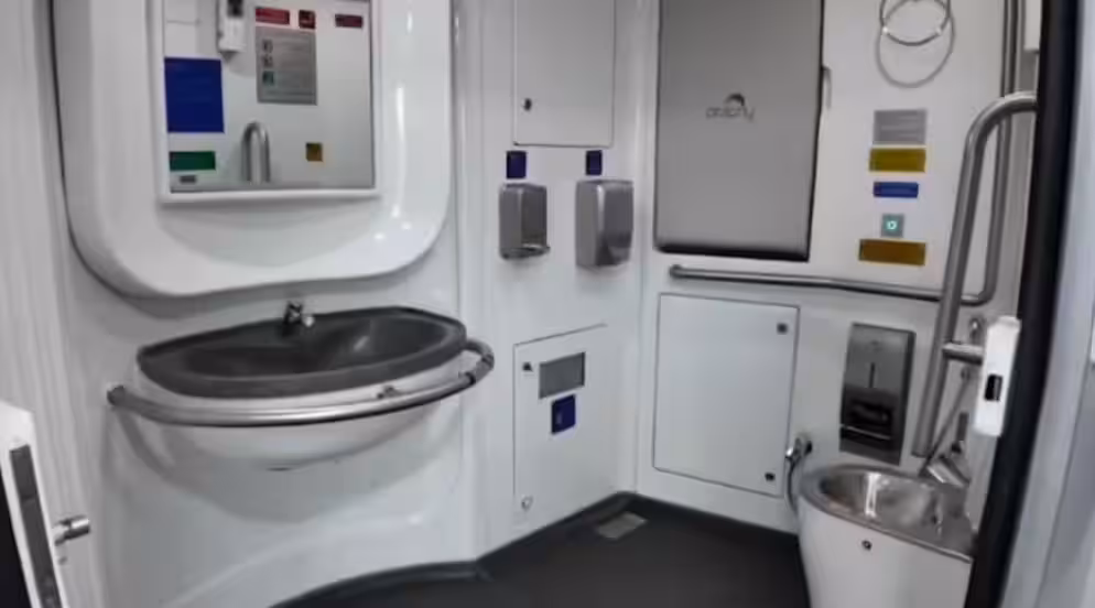 Vande Bharat sleeper toilet Vande Bharat sleeper toilet
