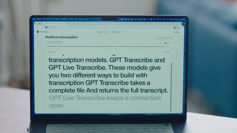 GPT Transcribe 2 GPT Transcribe, Voice AI