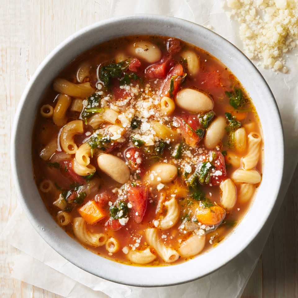 Pasta & White Bean Soup Credit: Jacob Fox