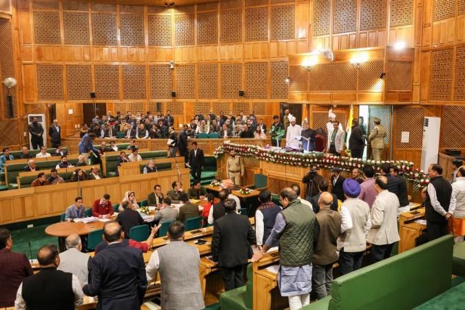 Ruckus mars proceedings in J&K Assembly as NC, BJP members clash with each other