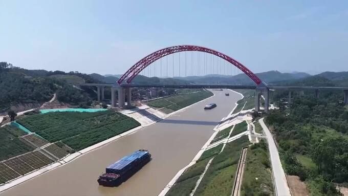 China launches direct container route to Mekong Delta's largest city via new river-to-sea canal