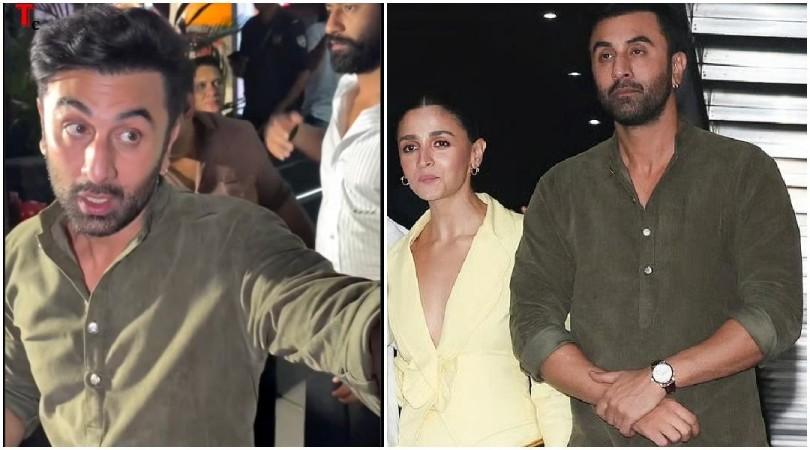 'Bahot Bol Raha Hai Tu': Angry Ranbir Kapoor Tells Paps as He Shields Alia Bhatt, Kisses Vicky Kaushal