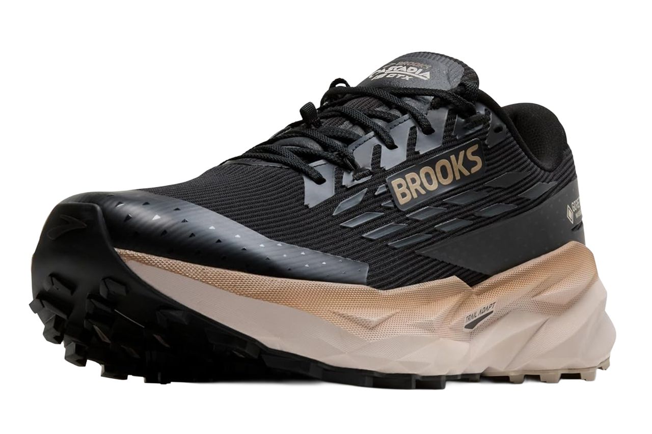 Brooks Men's Cascadia 19 GTX Waterproof Mountain Trail Running Shoe Credit: Amazon