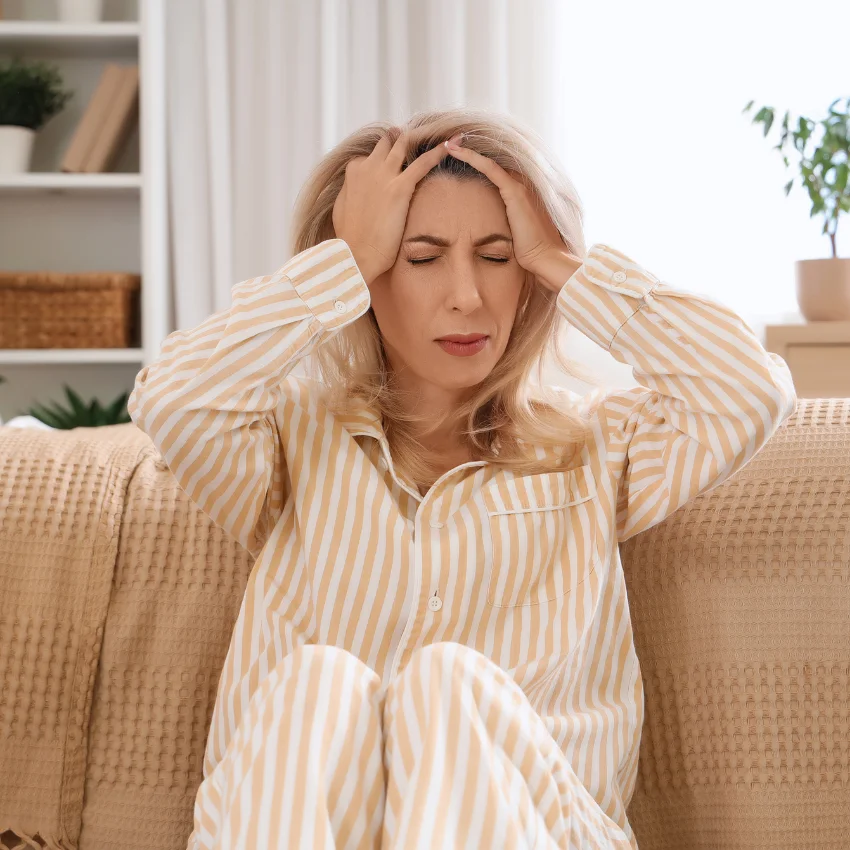 gen x woman handling stress