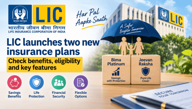 LIC launches two new insurance plans: Check benefits, eligibility and key features