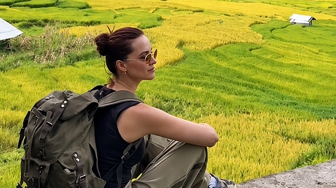 Vanessa Ponce de León went backpacking in Sa Pa after exploring the capital Hanoi.