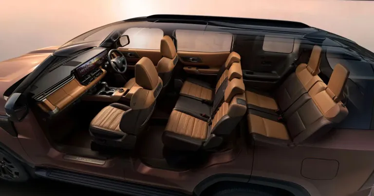 new mitsubishi pajero interior