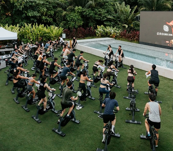A session at gym chain Ground Zero. Photo courtesy of Ground Zero