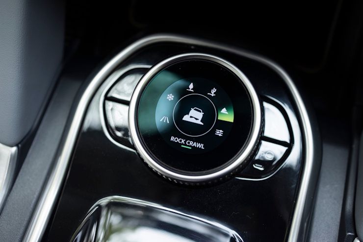 2025 tata harrier.ev terrain response jog dial 1