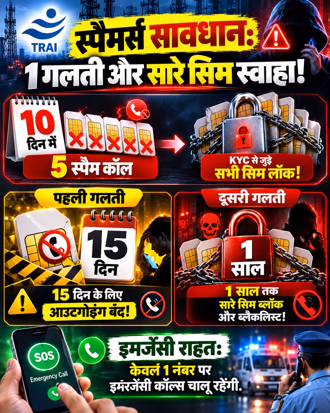 TRAI Spam Call Rules