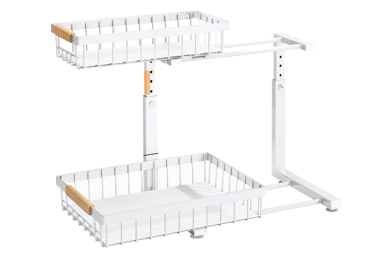 Amazon PXRACK 2 Pack Under Sink Organizer Credit: Amazon