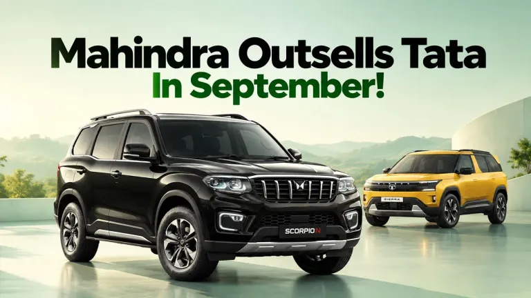 mahindra outsells tata in september mahindra outsells tata in september