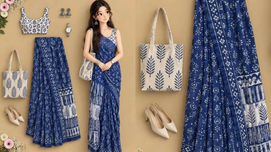 cotton saree for office
