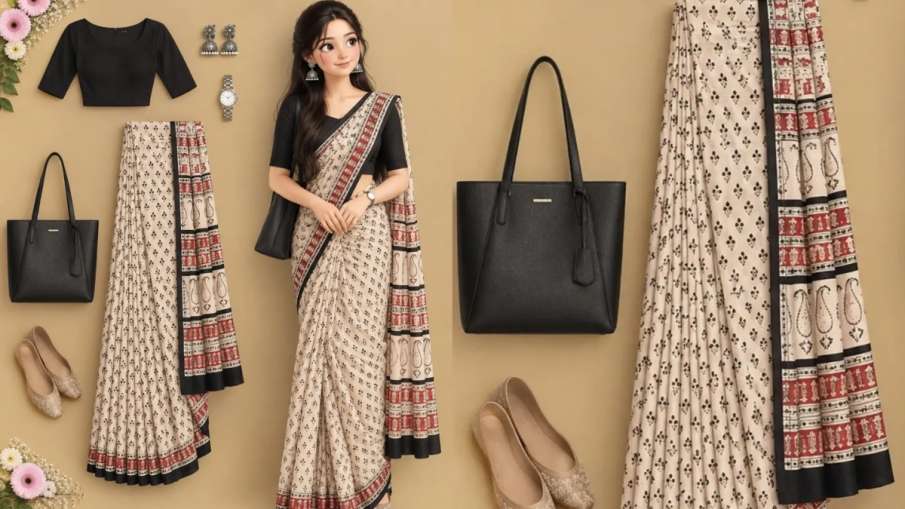 cotton saree for office