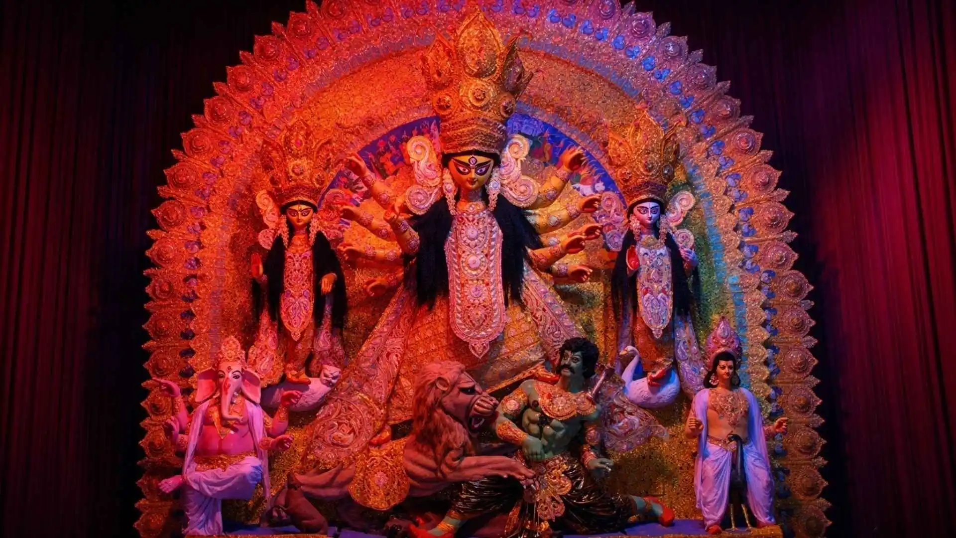 Maddox Square Durga Puja is one of Kolkata's well-known traditional celebrations, with a history that began at the residence of Late Sri Saroh Bagchi before the puja was moved to Maddox Square Park. Over the years, it has become a popular gathering place during Durga Puja, attracting young people, families and tourists who come to enjoy the festivities and catch up with friends. The pandal's appeal lies in its blend of traditional Bengali customs and artistic presentation, with carefully planned decorations, lighting and sound adding to the festive atmosphere. The idol of Maa Durga is crafted in the traditional style by skilled artisans associated with Kalighat, preserving the artistic heritage of the city. Located at Maddox Square Park in Ballygunge, the pandal is accessible from the surrounding Gariahat area, while Rabindra Sadan Metro Station is listed as a nearby transit option. Visitors can plan their visit between 5:30 pm and 8:30 pm to experience the evening celebrations and the lively spirit of Kolkata's Pujo adda.