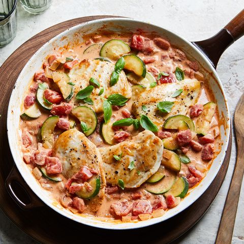 20-Minute Creamy Italian Chicken Skillet Credit: Jason Donnelly