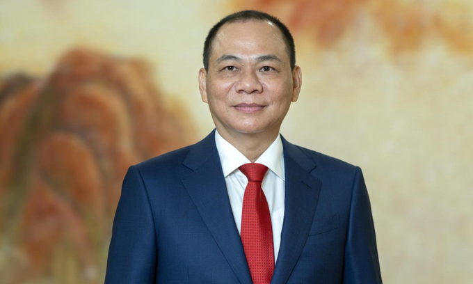Vingroup chairman Pham Nhat Vuong. Photo courtesy of Vingroup