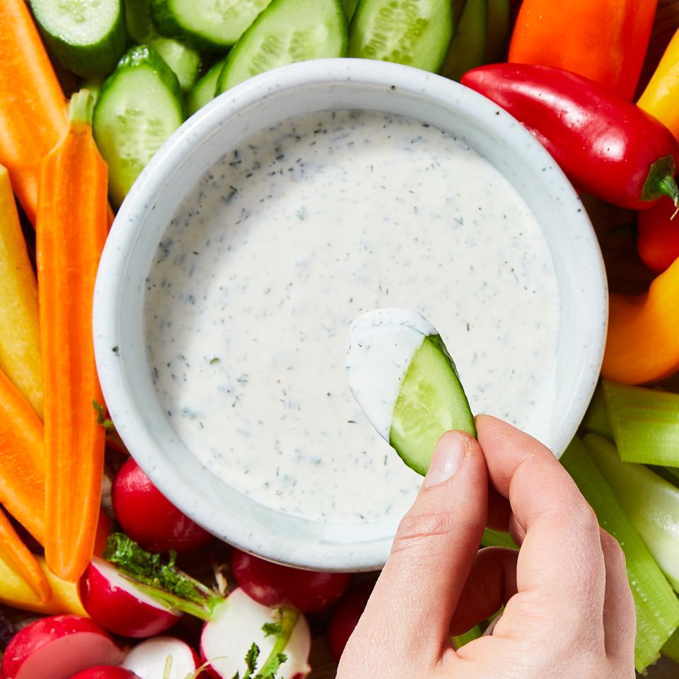 a recipe photo of the Homemade Ranch Dressing Credit: Photographer: Rachel Marek, Food stylist: Annie Probst