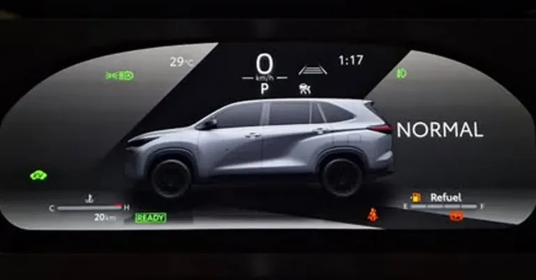 hycross facelift driver display hycross facelift driver display