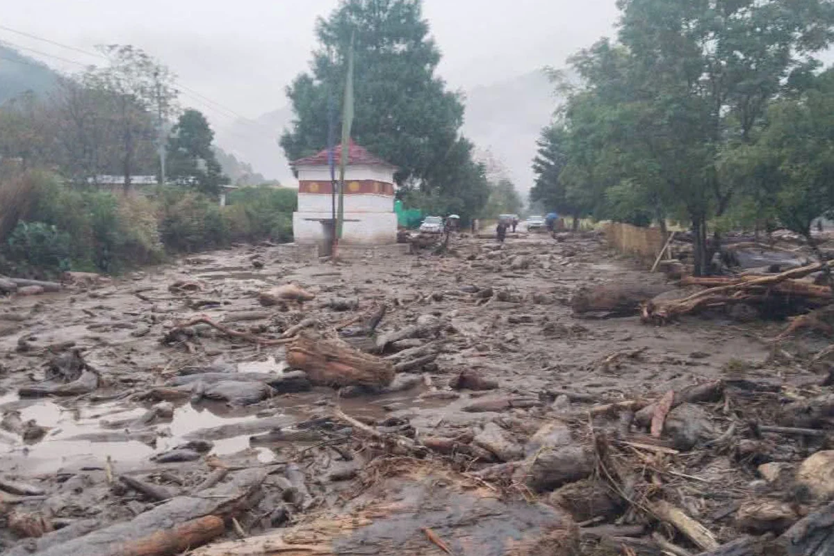 Glacial lake outburst triggers massive torrent, vigilance and monitoring save lives in Bhutan