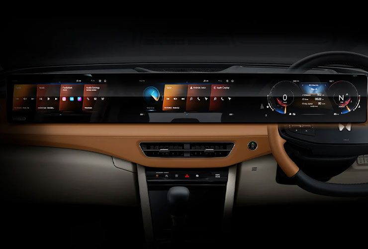 mahindra xuv 7xo triple screens mahindra xuv 7xo triple screens