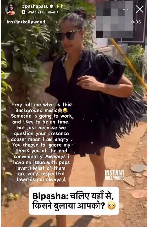 Bipasha Basu reacts to viral video suggesting she got angry at paparazzi