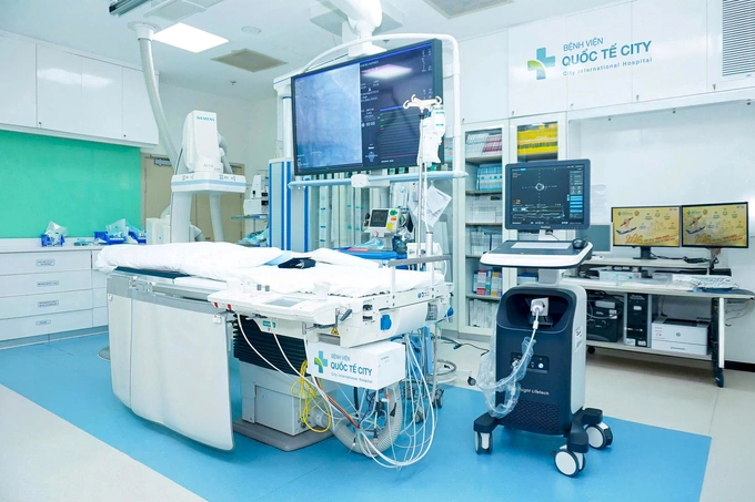 CIHs Vascular Intervention Unit has received I-CARE-HF Accreditation at the specialized center level. Photo courtesy of the hospital