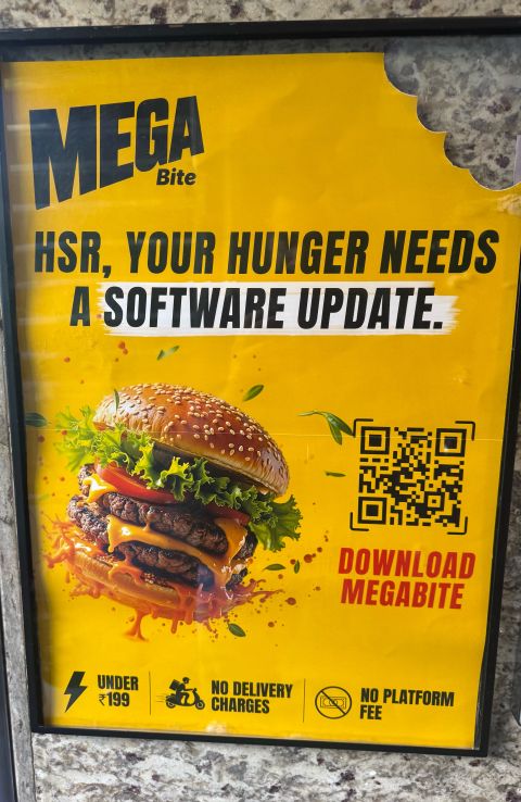 MegaBite claims to charge “no delivery charges” and “no platform fee”.