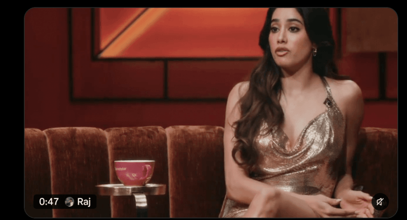 Janhvi Kapoor lifts her thighs, dances seductively during fun segment, talks about sexual objectification in Peddi; fans call her a 'hypocrite'