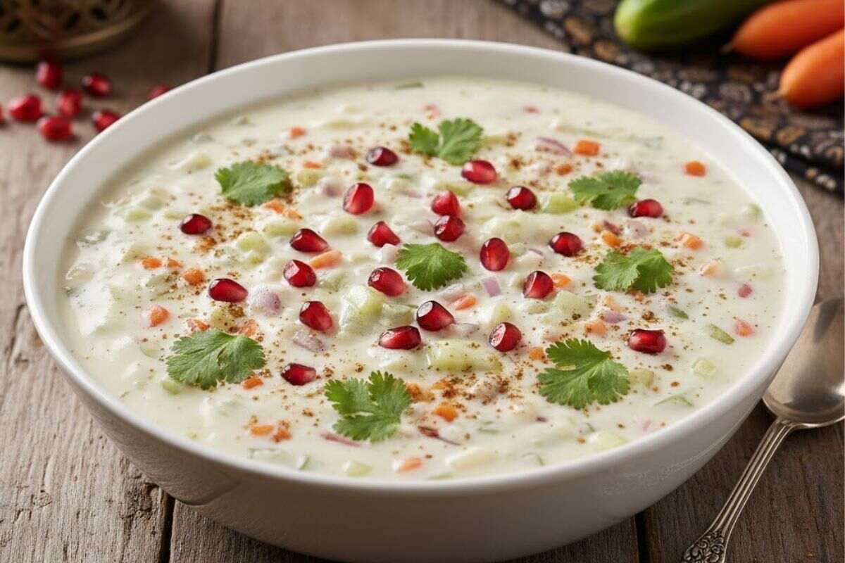 Mix Veg Raita Recipe: Make everyday food special, prepare healthy mixed veg in just 5 minutes...