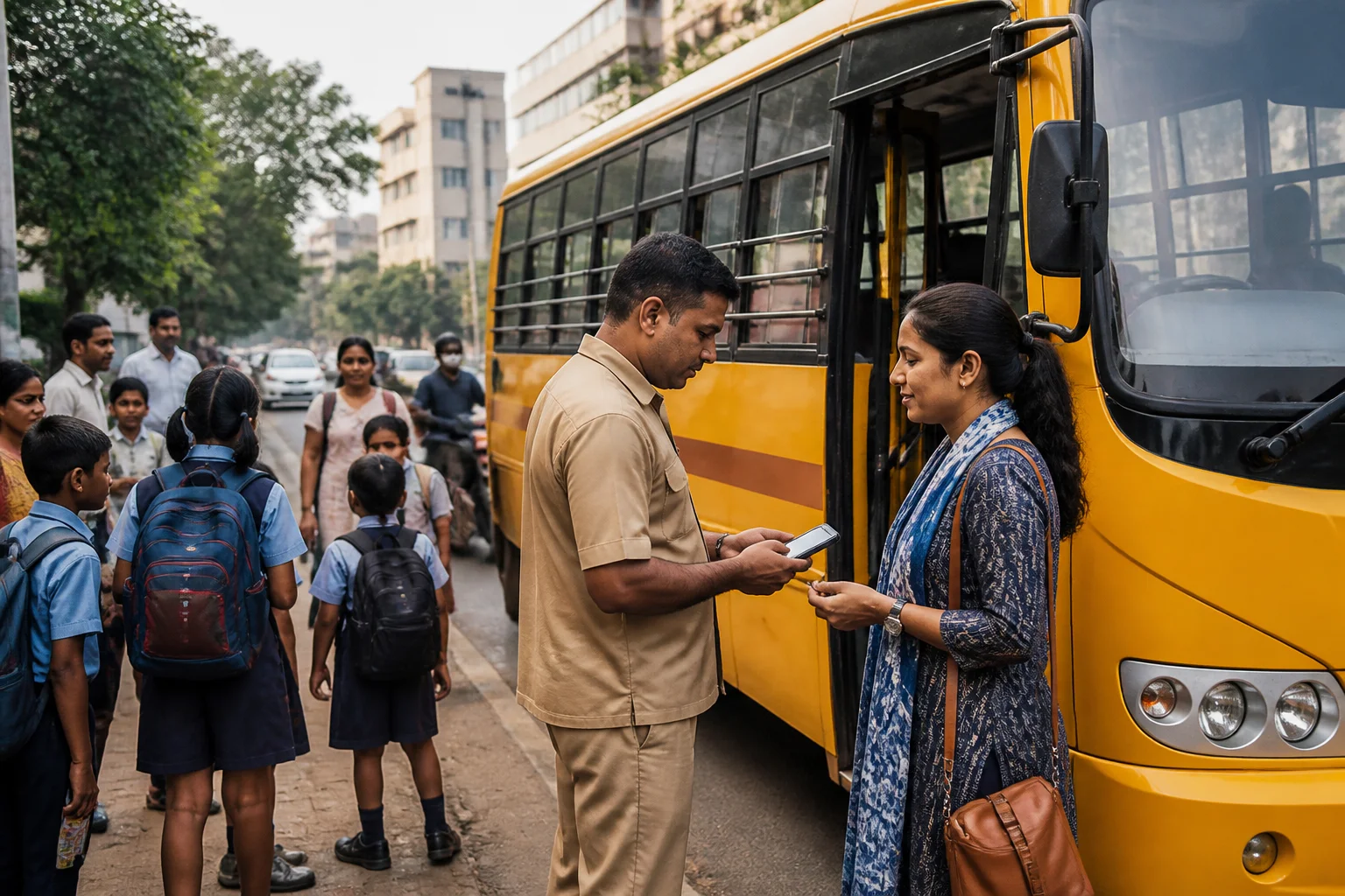 Pune School Bus Fees May Rise With New UPI Charges